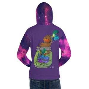 Chillin' Purple Galaxy Hoodie