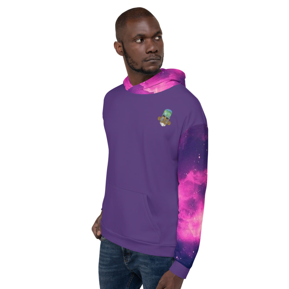 Chillin' Purple Galaxy Hoodie